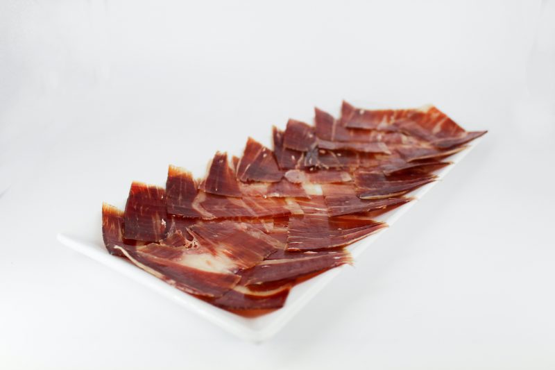 Medio Jamón Bellota 50% Raza Ibérica cortado. 15 sobres