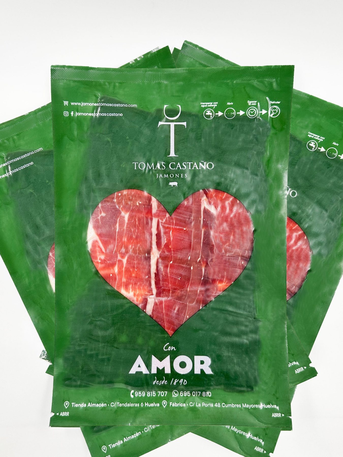 Jamón Ibérico Loncheado