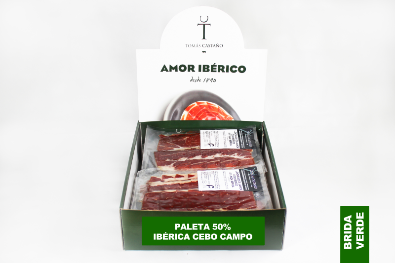 1 Kg (10 sobres). Paleta Cebo Campo 50% Raza Ibérica